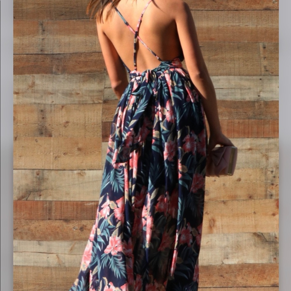 Floral Maxi dress - Picture 6 of 7